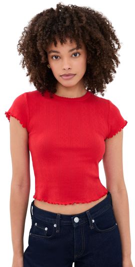 DAZE DAZE Lily Tee Cherry