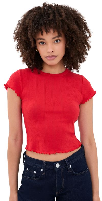 DAZE DAZE Lily Tee Cherry
