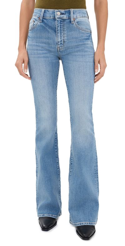 DAZE DAZE Lover Mid Flare Jeans Text Me