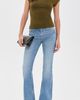 DAZE DAZE Lover Mid Flare Jeans Text Me - 5