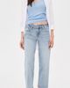 DAZE DAZE Low Rise Straight Crop Jeans OBVIOUSLY VINTAGE - 5