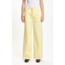 DAZE DAZE Madison Tie Waist Wide Leg Jeans (Sunny) 