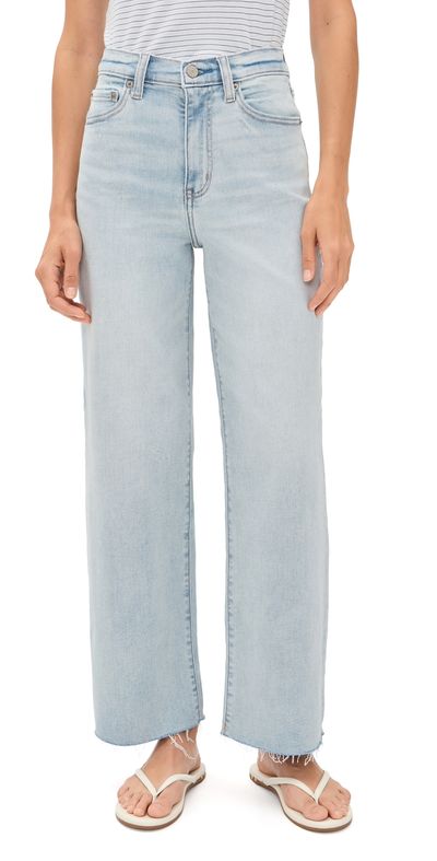 DAZE DAZE Pleaser High Rise Wide Ankle Jeans Detour