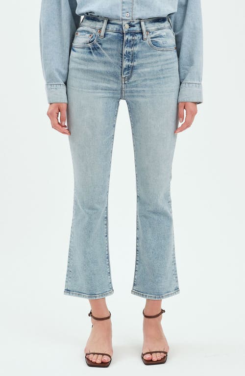 DAZE DAZE Shy Girl High Rise Crop Flare Jeans