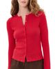 DAZE DAZE Stargazer Pointelle Cardigan Cherry Bomb - 1