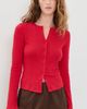 DAZE DAZE Stargazer Pointelle Cardigan Cherry Bomb - 2
