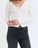 DAZE DAZE Stargazer Pointelle Knit Button Front Cardigan - 1