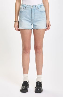 DAZE DAZE Troublemaker High Waist Denim Shorts