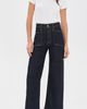 DAZE DAZE Valley Girl High Rise Patch Pocket Wide Ankle Jeans Rinse - 5