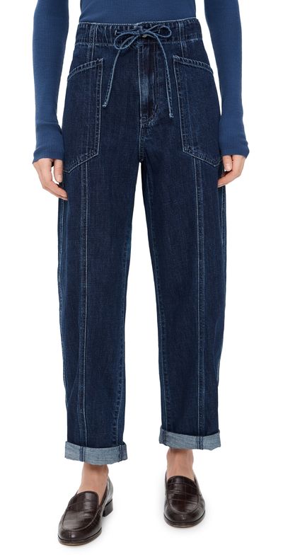 DAZE DAZE Villa Drawstring Jeans Blue Mood