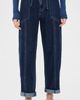 DAZE DAZE Villa Drawstring Jeans Blue Mood - 2