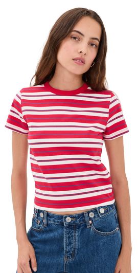 DAZE DAZE Zuma Tee Onyx Stripe
