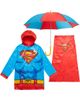 DC Comics DC Comics Justice League Superman 3-Piece Rain Jacket and Umbrella Set - 1