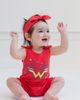 DC Comics DC Comics Justice League Wonder Woman Sleeveless Romper and Headband Set - 2