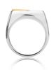 DC Comics DC Comics Stainless Steel Justice League Superhero Logo Ring Jewelry, The Flash, Size 10 - 4