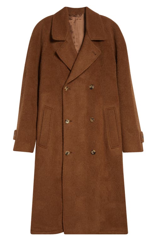 De Bonne Facture De Bonne Facture Grandad Wool Blend Coat