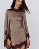 De La Vali Astral Lace Mini Dress - 1