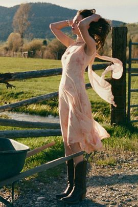 De La Vali Aurora Midi Dress