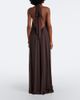 De La Vali De La Vali Adela halterneck chiffon maxi dress - 6