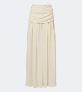 De La Vali De La Vali Agapito chiffon maxi skirt