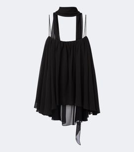 De La Vali De La Vali Agapito georgette top