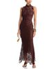 De La Vali De La Vali Ainhoa Lace Midaxi Dress - 2