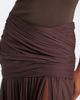 De La Vali De La Vali Amaya gathered chiffon maxi skirt - 3