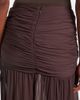 De La Vali De La Vali Amaya gathered chiffon maxi skirt - 5