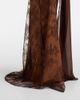 De La Vali De La Vali Amora scarf-detail ruched lace maxi dress - 5
