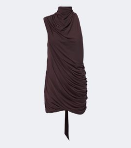 De La Vali De La Vali Bashana draped scarf-detail mini dress