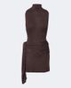 De La Vali De La Vali Belted embellished minidress - 1