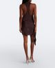De La Vali De La Vali Belted embellished minidress - 5