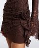 De La Vali De La Vali Bodita cotton-blend lace minidress - 4