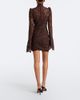 De La Vali De La Vali Bodita cotton-blend lace minidress - 6