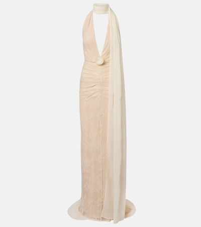 De La Vali De La Vali Bridal Amora lace tulle gown