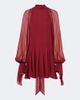 De La Vali De La Vali Casimiro ruffled georgette minidress - 1