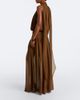 De La Vali De La Vali Cruz draped chiffon maxi dress - 6