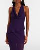 De La Vali De La Vali Diosa draped georgette top - 5