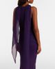 De La Vali De La Vali Diosa draped georgette top - 7