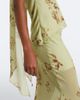 De La Vali De La Vali Diosa floral scarf-detail georgette top - 4