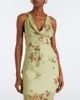 De La Vali De La Vali Diosa floral scarf-detail georgette top - 5