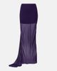 De La Vali De La Vali Diosa georgette maxi skirt - 1