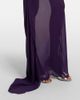 De La Vali De La Vali Diosa georgette maxi skirt - 4
