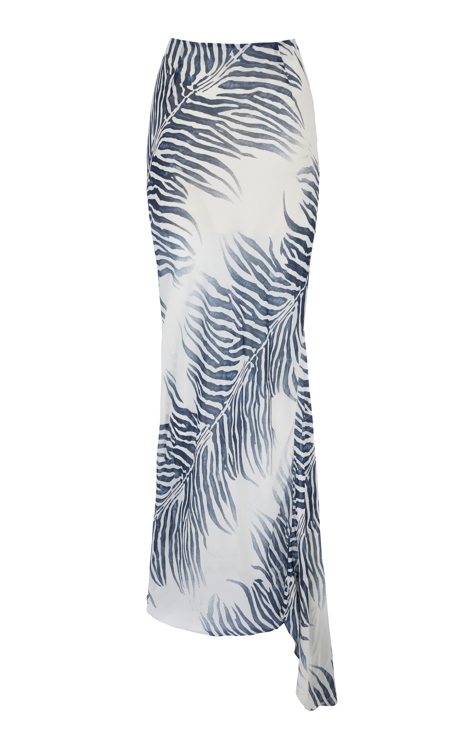 De La Vali De La Vali Diosa Zebra Georgette Skirt