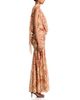De La Vali De La Vali Draped Scarf Neck Maxi Dress - 5
