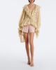 De La Vali De La Vali Elia lace-trimmed crêpe de chine shorts - 2