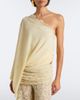 De La Vali De La Vali Elia one-shoulder georgette top - 2