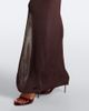 De La Vali De La Vali Elisia ribbed-knit ruched maxi dress - 4