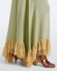 De La Vali De La Vali Estela lace-trimmed georgette maxi dress - 4