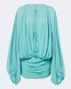 De La Vali De La Vali Eulalia gathered chiffon minidress - 1